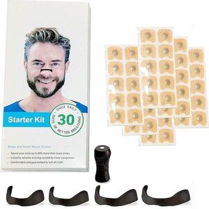 Mirora Anti-Snoring Magnetic Strips 30 pack